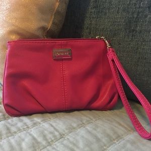 Express hot pink wristlet